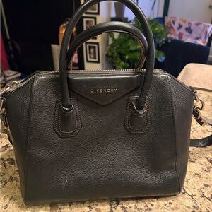 Givenchy Dark Leather Satchel